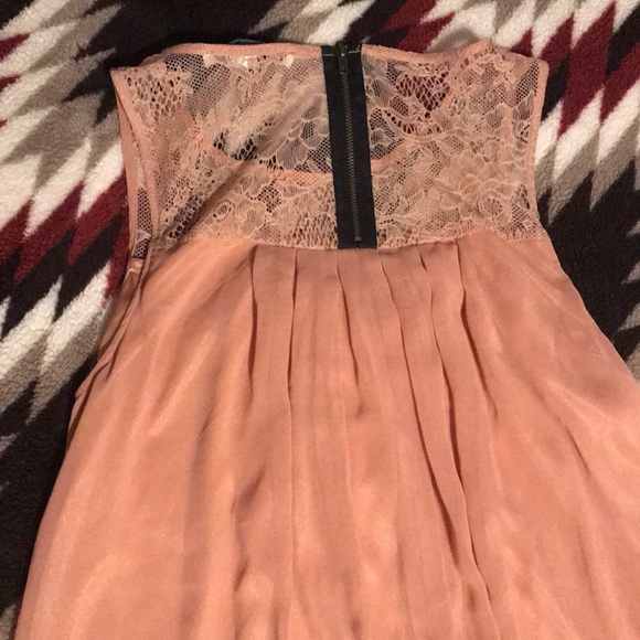 Ruffled Dusty Rose Forever 21 Dress - Picture 6 of 8